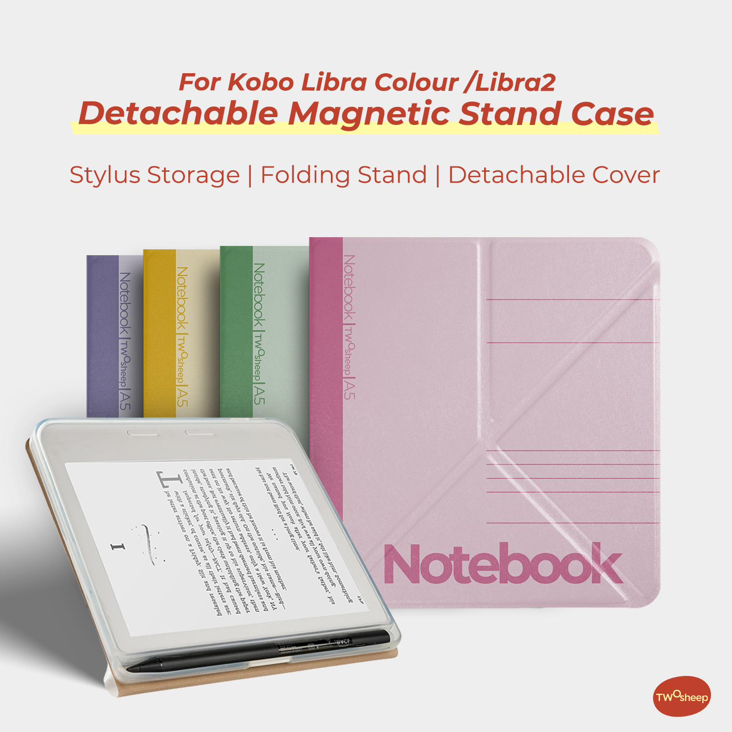 Pen Cup Magnetic - Twosheep Campus Detachable Magnetic Case suit