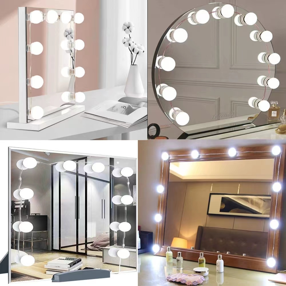 Led Desk Light Usb - LED Light Paste Mirror Makeup Light