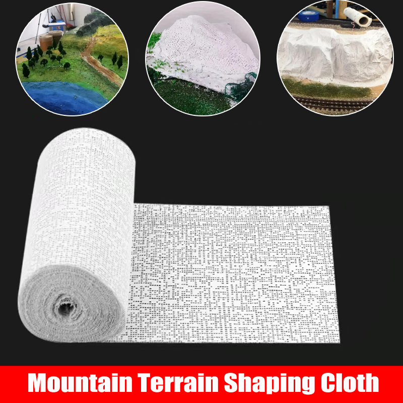 Desk Setup Nature - Model Terrain Mountain Plaster Cloth Shaped
