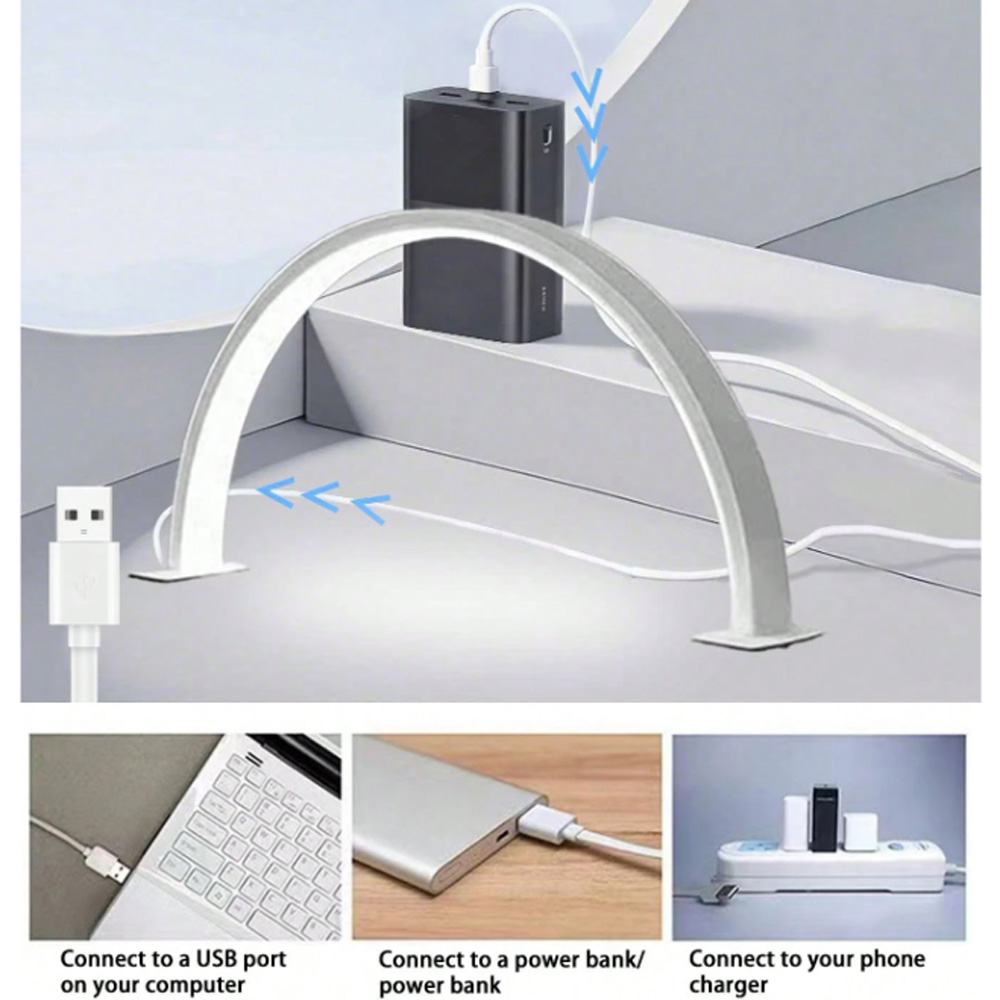 Led Desk Light Usb - Nail Lamp 40/66CM Fill Light USB