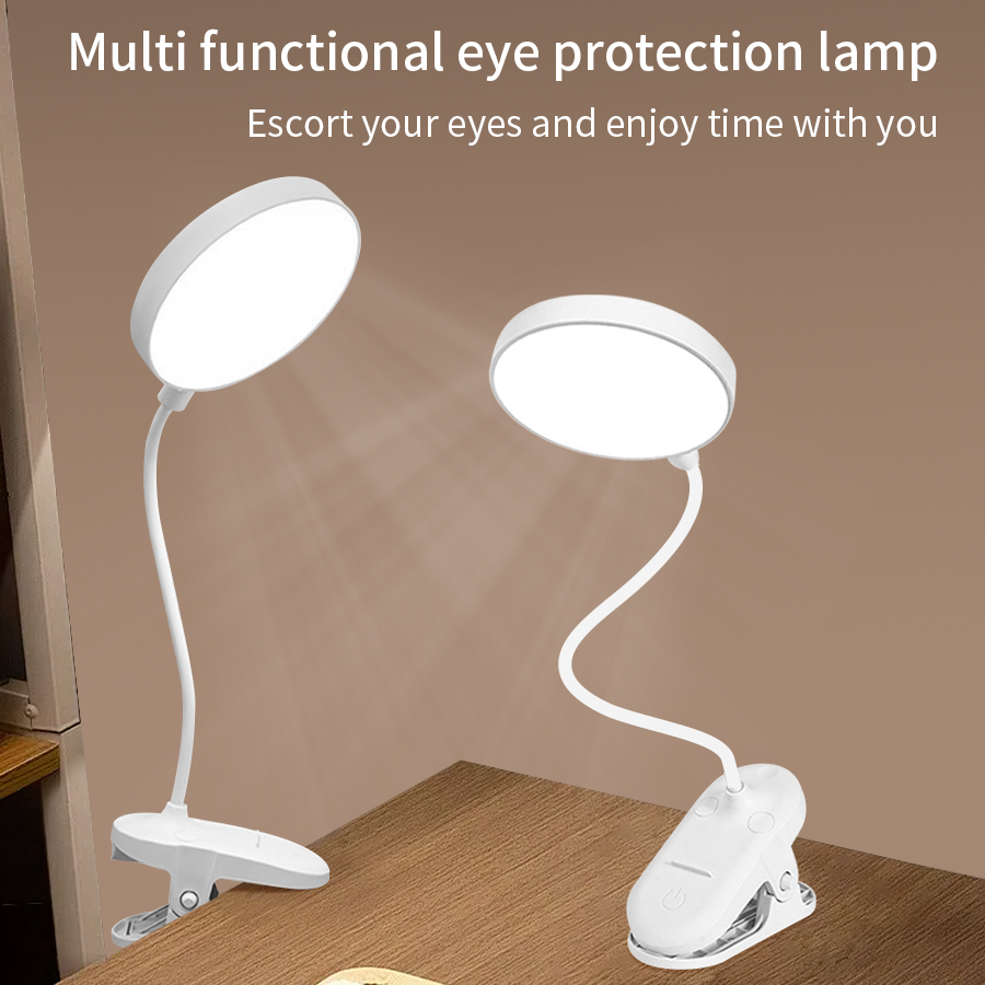 Led Desk Light Usb - LED Clip Desk Lamp 360° Flexible