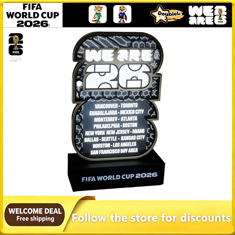 Led Desk Light Usb - Host City FIFA World Cup 3D