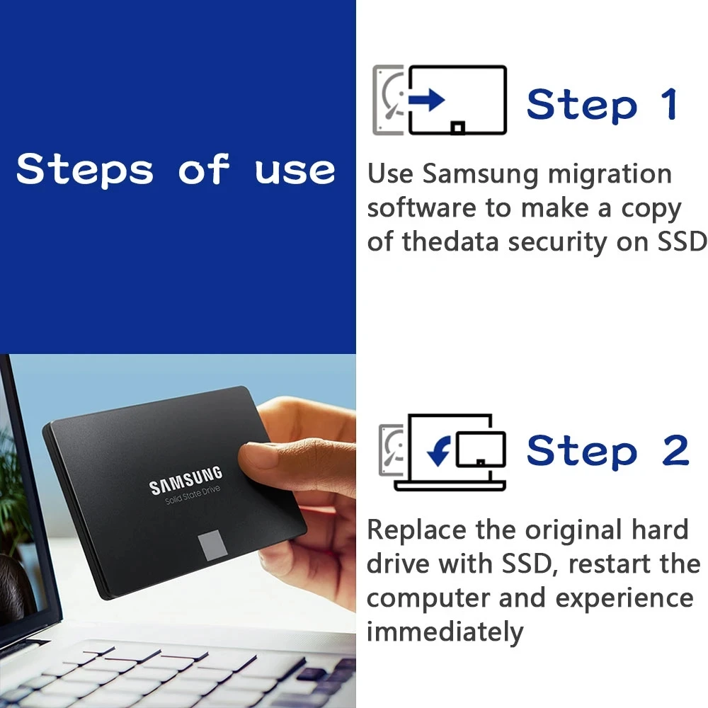 SAMSUNG SSD 870 EVO Internal S - Samsung Ssd 980 Pro recension och pris