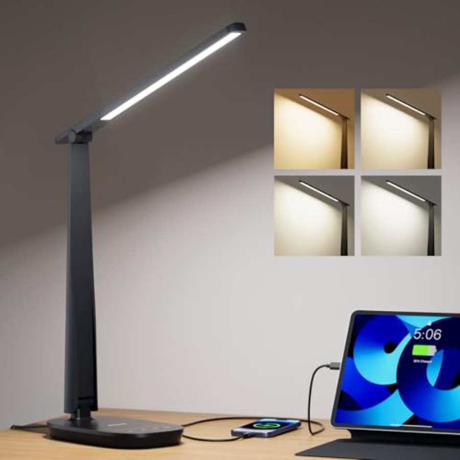 LED Desk Lamp for Home Office, - Led Desk Light Usb recension och pris