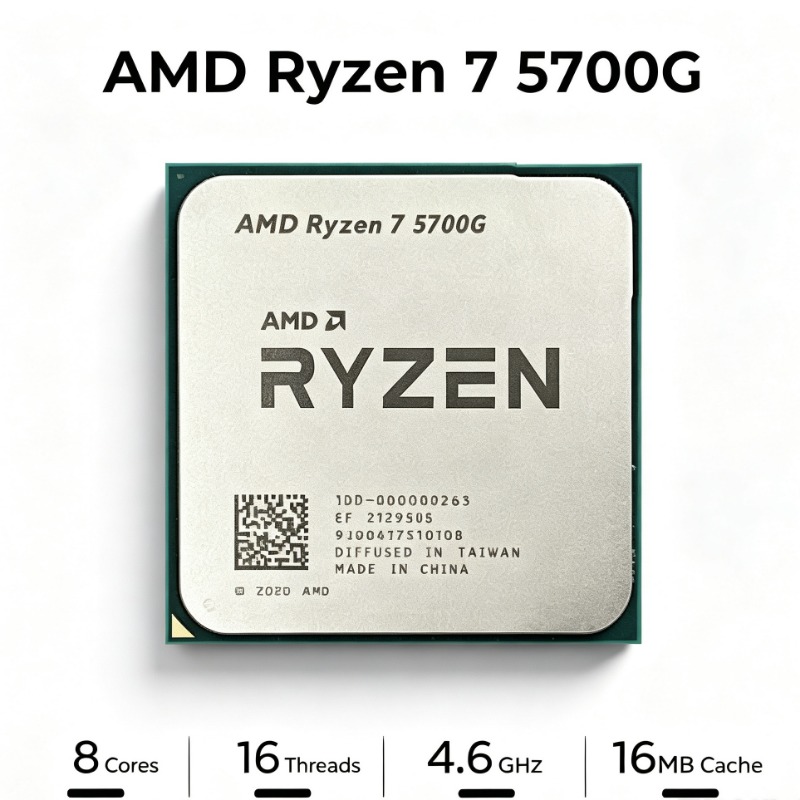 AMD R7 5700G Ryzen 7 5700G Soc - Amd Cpu Ryzen 7 recension och pris