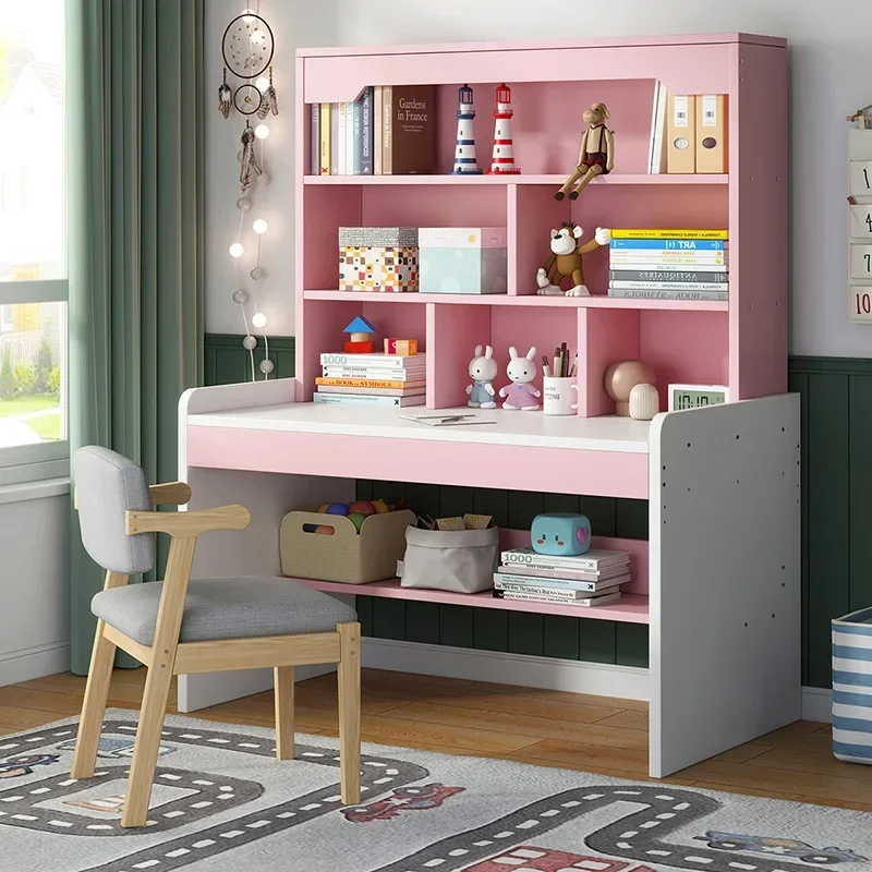 Kids Study Computer Table Dini - Desk Setup Oak recension och pris