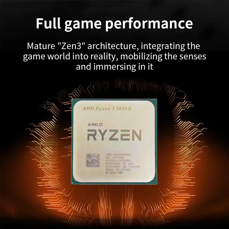 AMD Ryzen 7 5800X Tray CPU |8C - Amd Cpu Ryzen 7 recension och pris