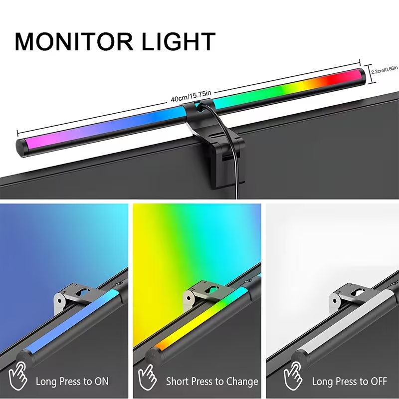 Monitor Light Bar RGB Lightbar - Led Desk Light Usb recension och pris