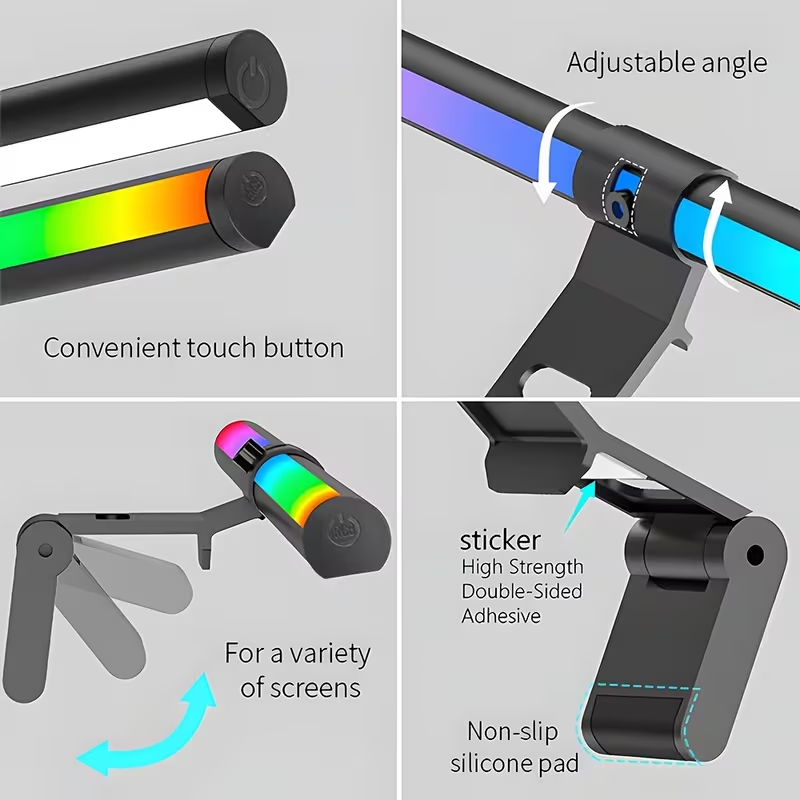 Monitor Light Bar RGB Lightbar - Led Desk Light Usb recension och pris
