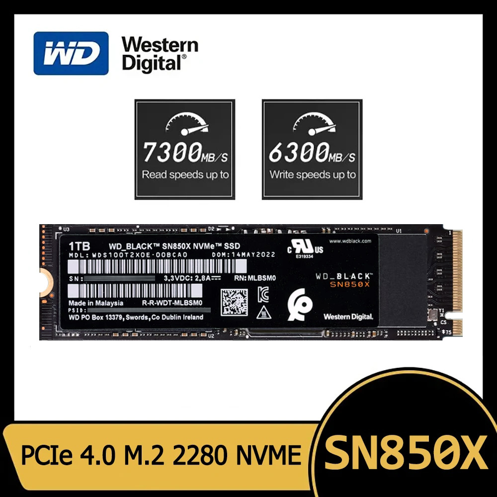 Western Digital WD SN850X SSD  - Samsung Ssd 980 Pro recension och pris