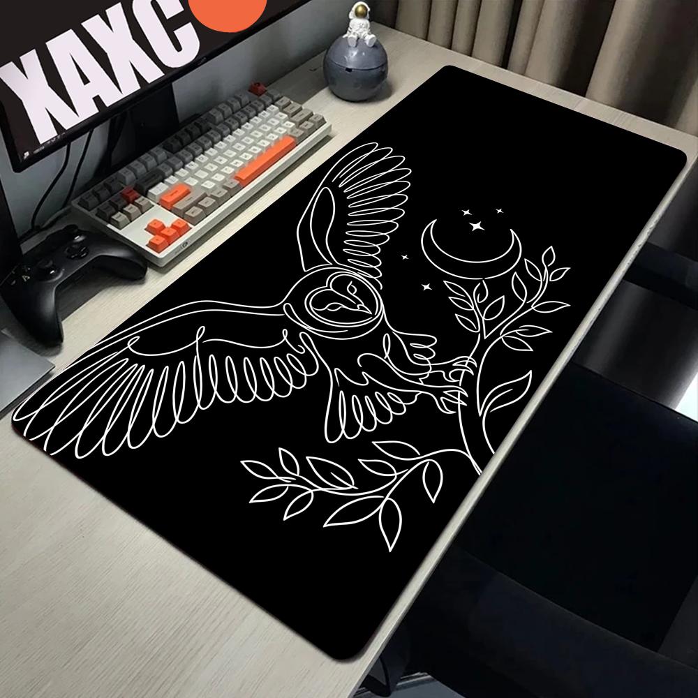 HYBXAXC Nocturnal Focus Owl Ru - Desk Setup For Productivity recension och pris