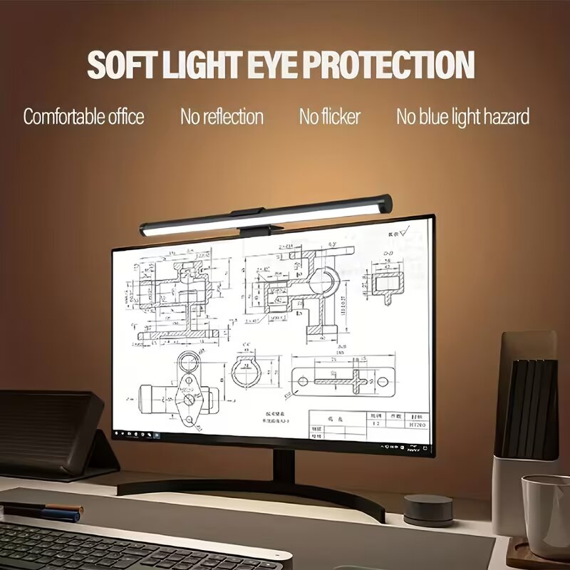 RGB Color Changing Monitor Lig - Led Desk Light Usb recension och pris