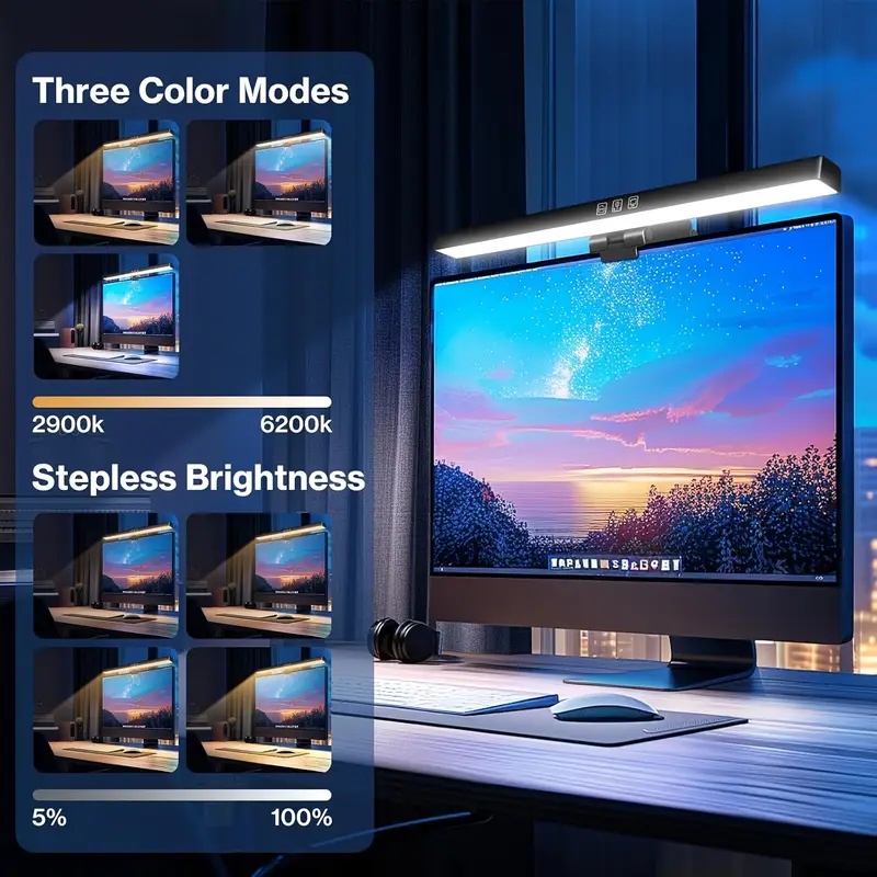 Led Computer Monitor Light Bar - Led Desk Light Usb recension och pris