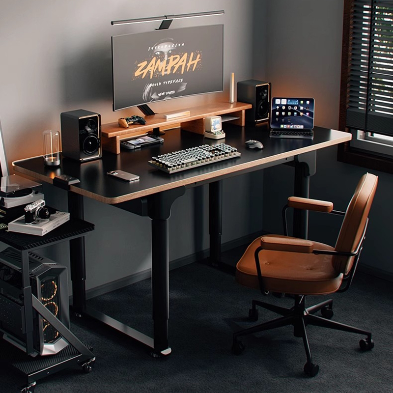 Folding Tables Gamer Computer  - Desk Setup Oak recension och pris