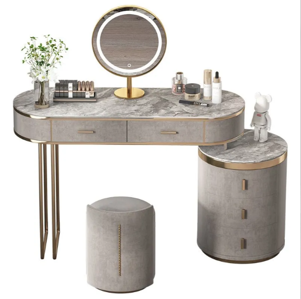 %a forBedroom Set European Fur - Desk Setup Oak recension och pris