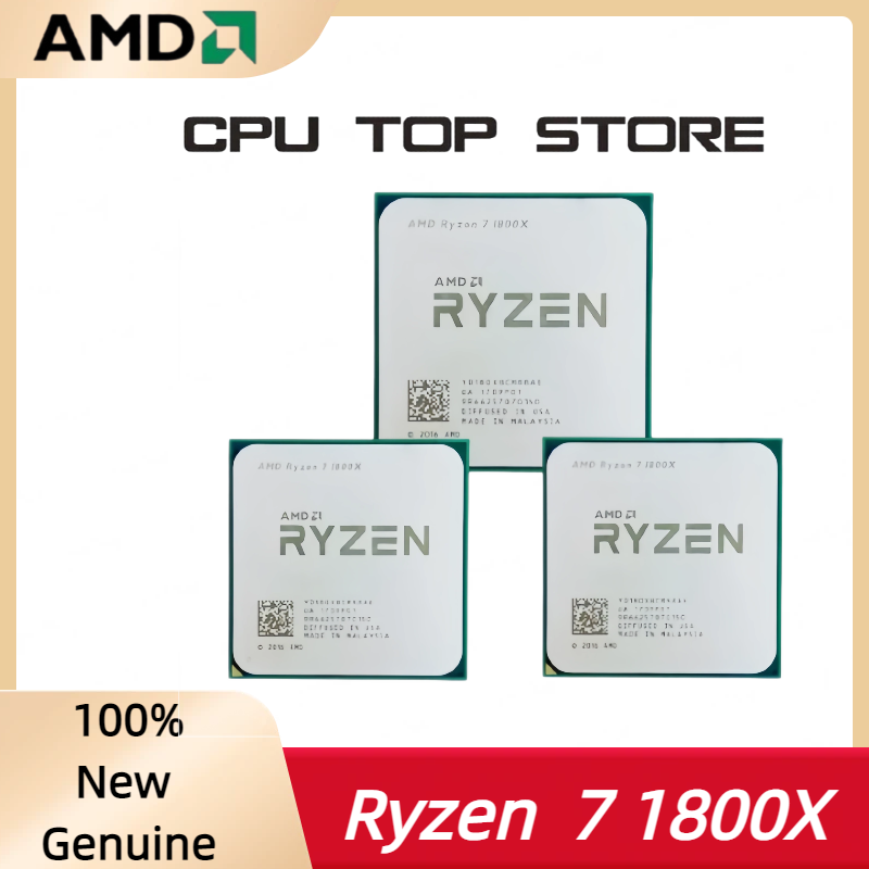 AMD Ryzen 7 1800X CPU R7 1800X - Amd Cpu Ryzen 7 recension och pris