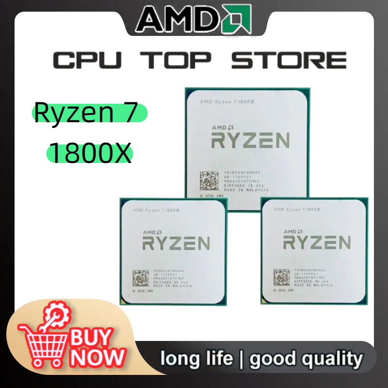 AMD Ryzen 7 1800X CPU R7 1800X - Amd Cpu Ryzen 7 recension och pris
