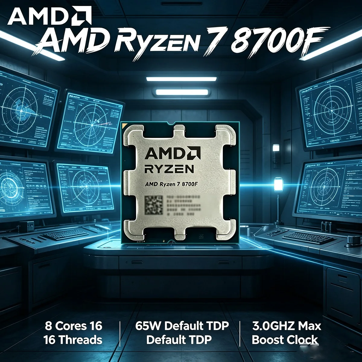 AMD Ryzen 7 8700F R7 8700F CPU - Amd Cpu Ryzen 7 recension och pris