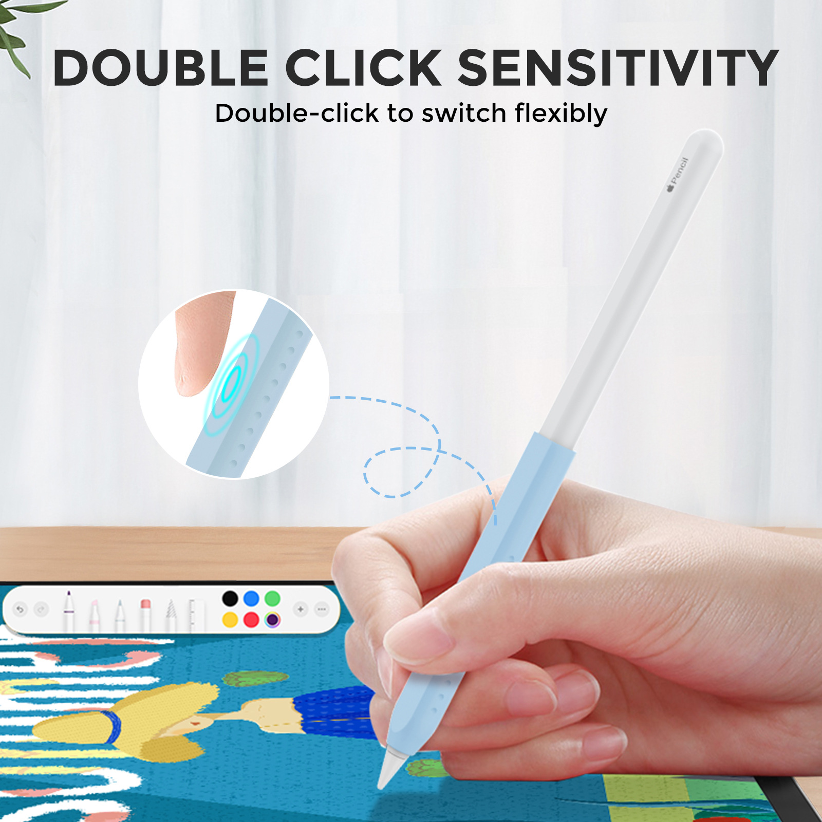 1PC Stylus Cover for Apple Pen - Pen Cup Magnetic recension och pris