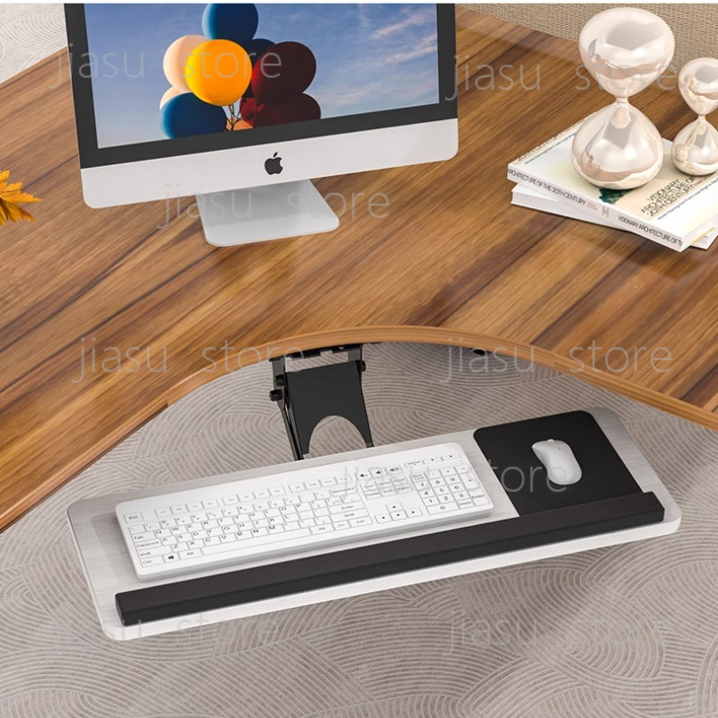 ‌Ergonomic Under Desk Keyboard - Desk Setup With Keyboard Tray recension och pris