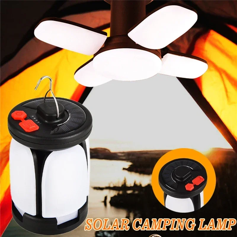Solar Camping Lantern,Portable - Led Desk Light Usb recension och pris