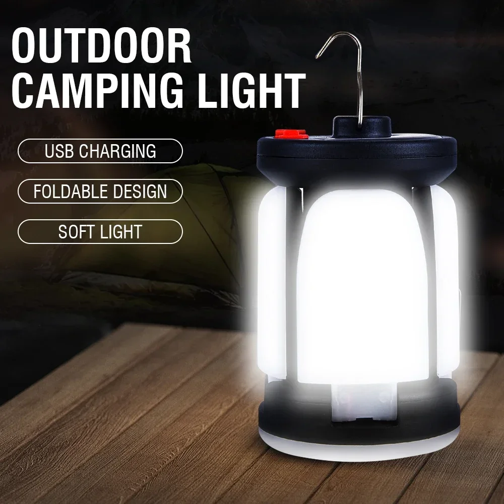 Solar Camping Lantern,Portable - Led Desk Light Usb recension och pris