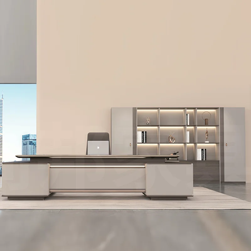Home Office Desk Reception Des - Desk Setup Reference recension och pris