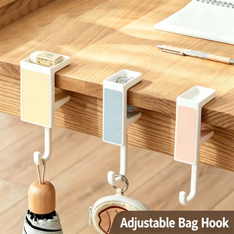 X5XA Under Desk Bag Hanger, Ad - Desk Setup Reference recension och pris
