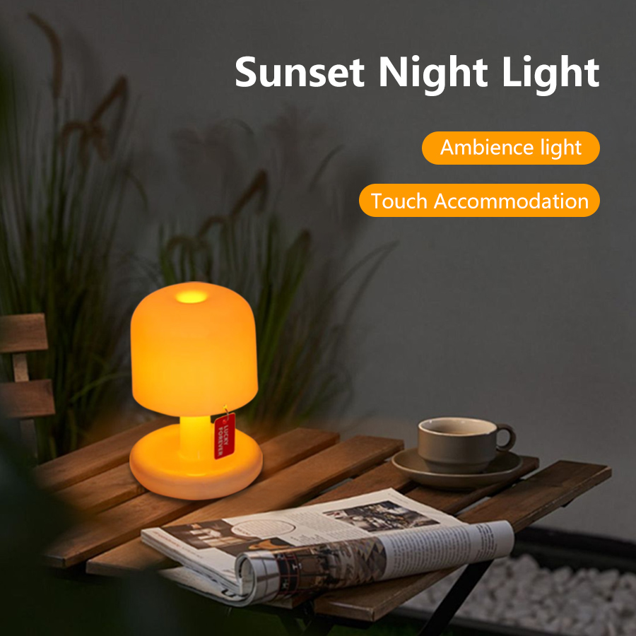 Sunset Lamp Mini Touch Night L - Led Desk Light Usb recension och pris