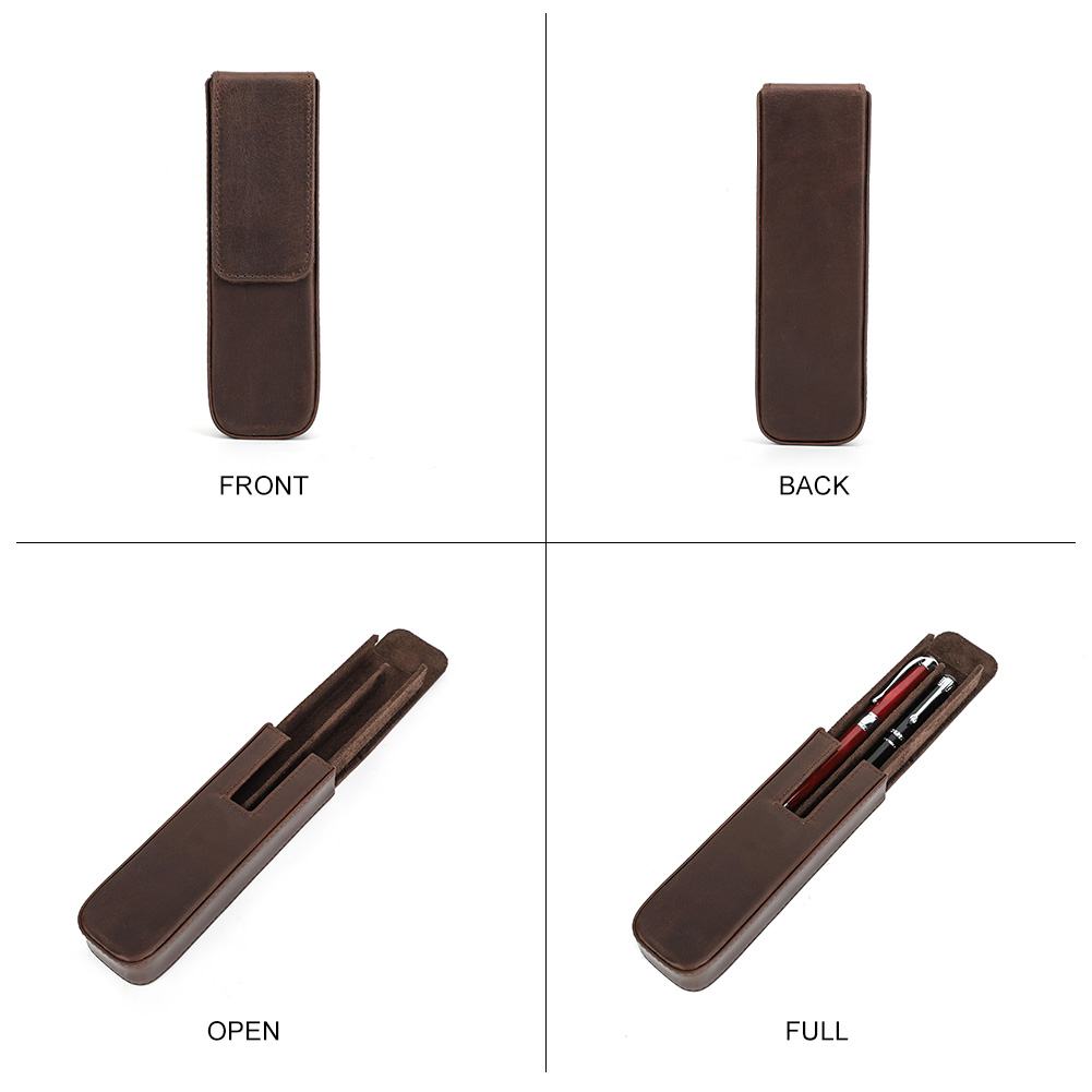 CONTACT'S FAMILY Leather 2 Slo - Pen Cup Magnetic recension och pris