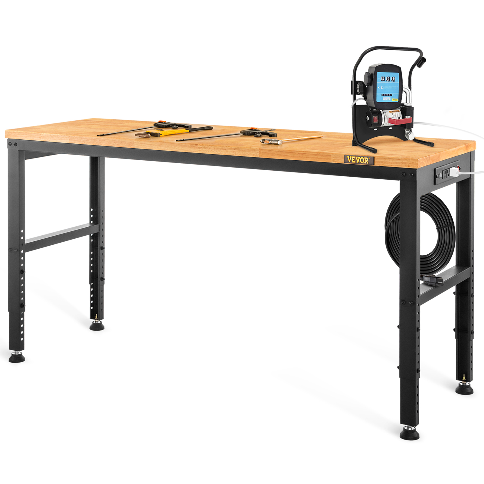 SucceBuy 72cm Woodworking Work - Desk Setup Oak recension och pris