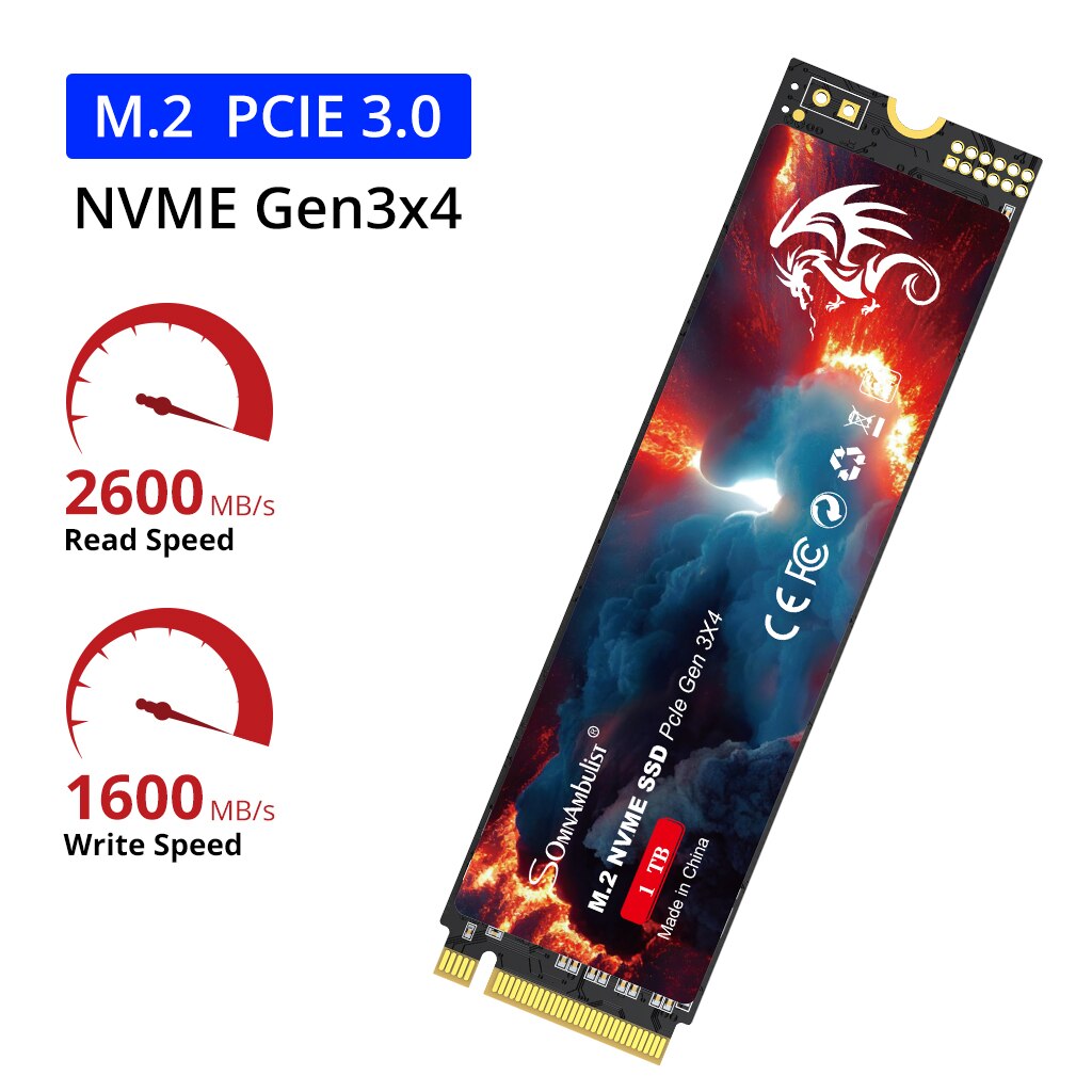 SomnAmbulist SSD M2 NVME 128GB - Samsung Ssd 980 Pro recension och pris