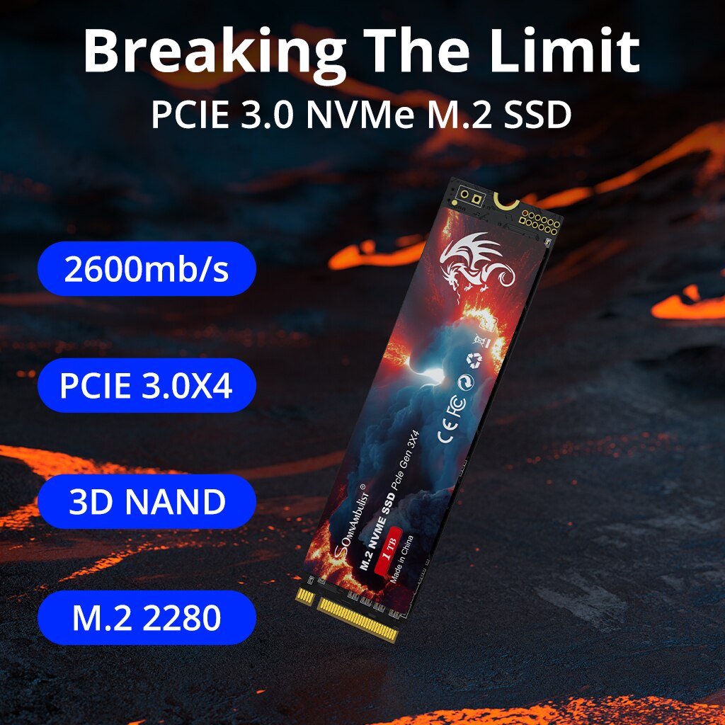SomnAmbulist SSD M2 NVME 128GB - Samsung Ssd 980 Pro recension och pris