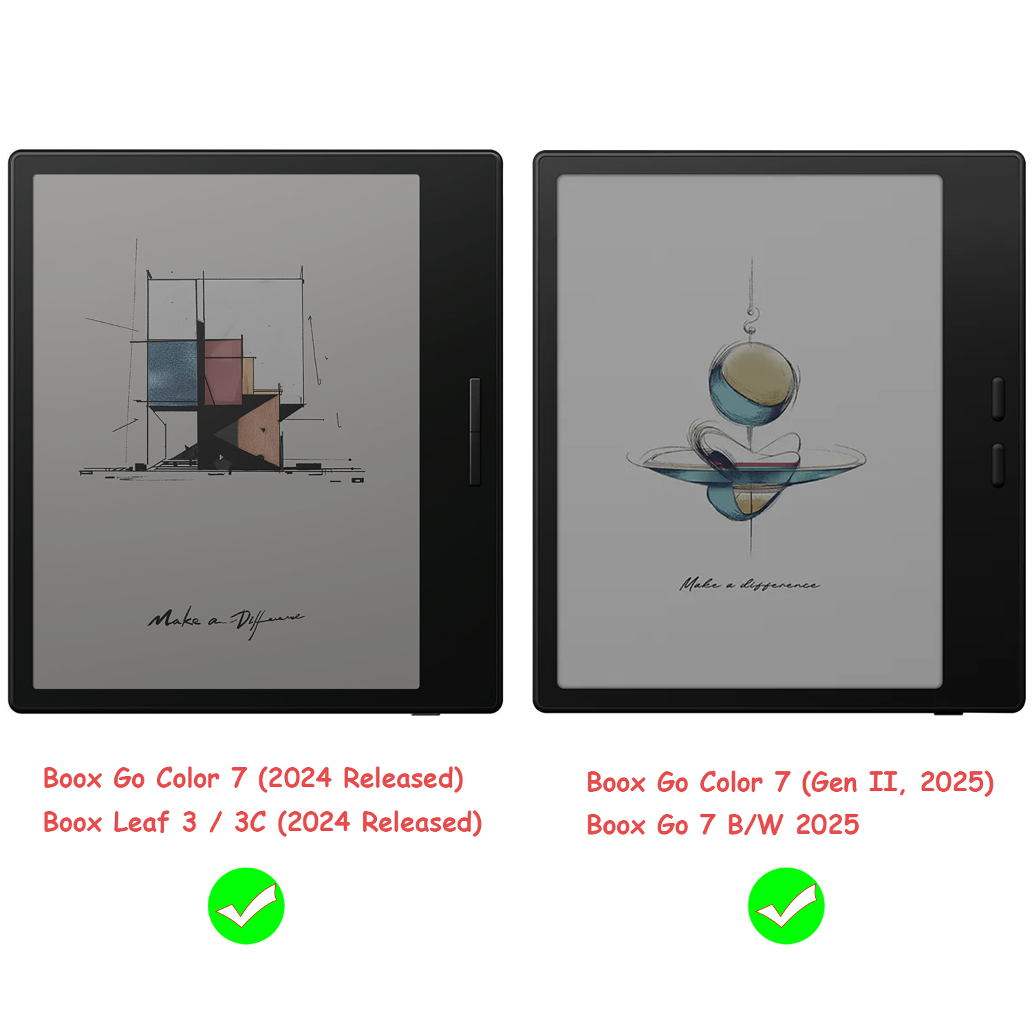 Magnetic Case for Boox Go Colo - Pen Cup Magnetic recension och pris